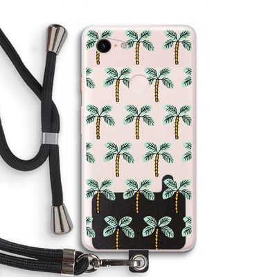 Paradise: Pixel 3 XL Transparant Hoesje met koord