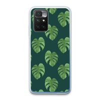 Monstera leaves: Xiaomi Redmi 10 Transparant Hoesje