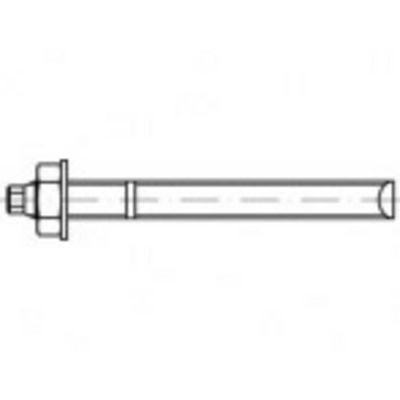 Alstertaler Schrauben & Präzisionsteile 887229400080190 Ankerstang 190 mm 10 stuk(s)