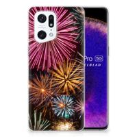 OPPO Find X5 Pro | Sillicone Back Cover | Vuurwerk