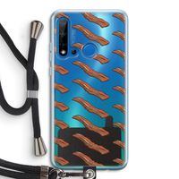 Bacon to my eggs #2: Huawei P20 Lite (2019) Transparant Hoesje met koord