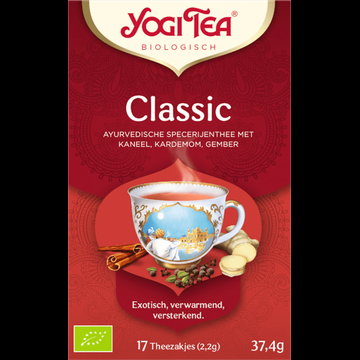 Yogi Tea Biologisch Classic Thee 17 Stuks 37,4 g bij Jumbo