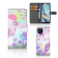 OPPO Reno4 Z | Telefoonhoesje | Met pasjeshouder | Bird