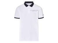 Heren poloshirt (Wit, XXL)
