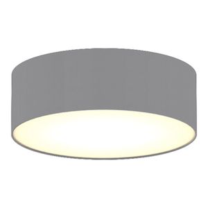 Smartwares plafondlamp Mia 30 cm 2x E14 staal/textiel grijs