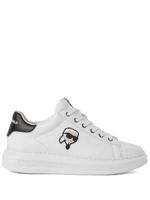 Karl Lagerfeld baskets Ikon NFT Kapri en cuir - Blanc