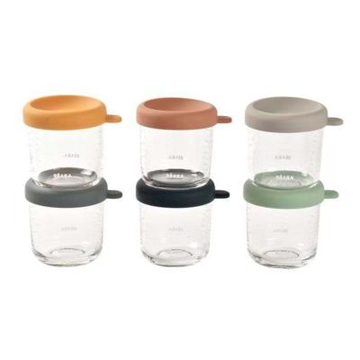 Doos met 6 Sunrise glazen porties van 250 ml