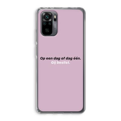 gij beslist: Xiaomi Redmi Note 10 Pro Transparant Hoesje