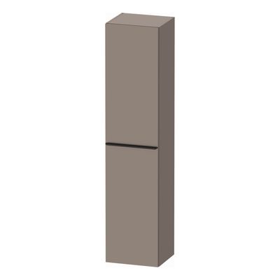 Hoge Kast Duravit D-Neo Kolomkast Wand 176 cm Rechtsdraaiend Mat Basalt Duravit