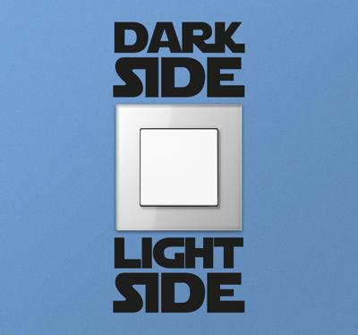 Sticker lichtschakelaar Star Wars