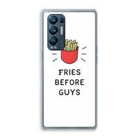 Fries before guys: Oppo Find X3 Neo Transparant Hoesje