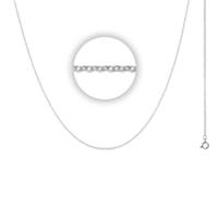 iXXXi Ketting 1 mm Zilver 50 cm