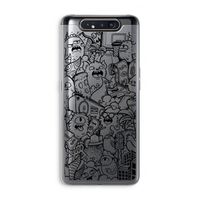 Vexx Black City : Samsung Galaxy A80 Transparant Hoesje