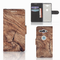 Sony Xperia XZ2 Compact Book Style Case Tree Trunk - thumbnail