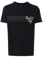 Osklen t-shirt en coton à imprimé graphique - Noir