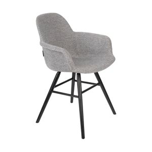 Zuiver Albert Kuip armstoel soft light grey