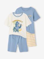 Set van 2 pyjamabroeken voor jongens Gorilla grijsblauw