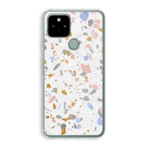 Terrazzo N°8: Google Pixel 5 Transparant Hoesje