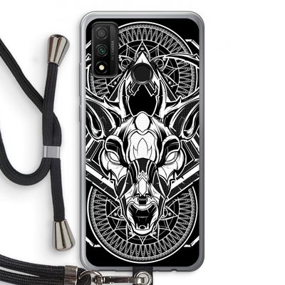 Oh Deer: Huawei P Smart (2020) Transparant Hoesje met koord