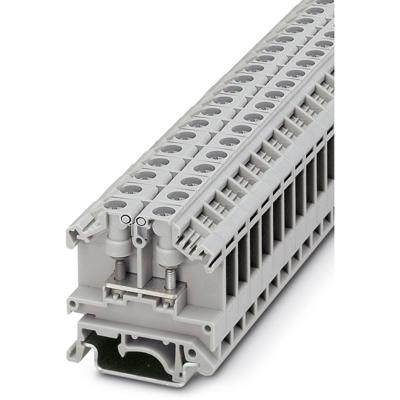 Phoenix Contact 0790530 Boutaansluitklem 9 mm Boutaansluiting Grijs 50 stuk(s)