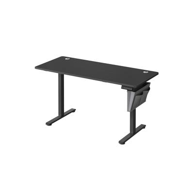 Elektrisch in Hoogte Verstelbaar Bureau - Stijlvol, Stil & Ergonomisch, Inktzwart / 60T x 140B x (72-120)H cm