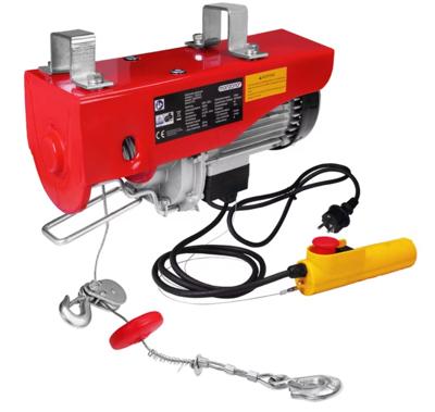 Robuuste Kabellier elektrisch 400/800 kg
