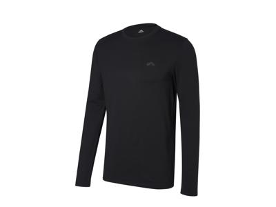 CRIVIT Heren thermo sportshirt (Zwart, M)