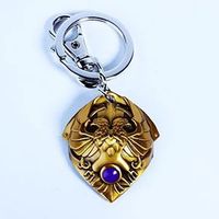 Warhammer 40K Metal Keychain Custodian Shoulder Plate - thumbnail