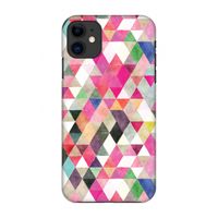 Gekleurde driehoekjes: Volledig geprint iPhone 11 Hoesje