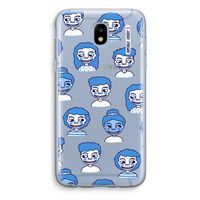 Gezichtjes: Samsung Galaxy J5 (2017) Transparant Hoesje