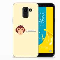 Samsung Galaxy J6 2018 Telefoonhoesje met Naam Monkey - thumbnail