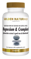 Golden Naturals Magnesium & Crampbark Tabletten