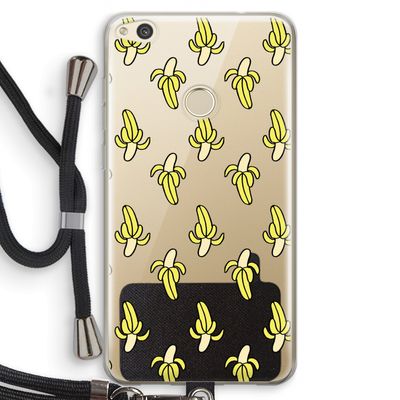 Bananas: Huawei Ascend P8 Lite (2017) Transparant Hoesje met koord