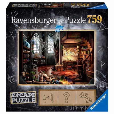 Ravensburger escape room puzzel - draken laboratorium, 759st