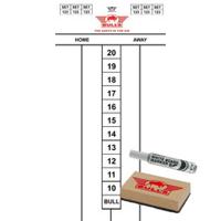 Bulls Flex scorebord SET 60x30 cm Bulls Flex scorebord SET 60x30 cm