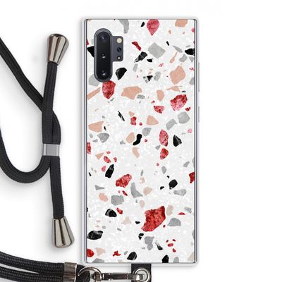 Terrazzo N°12: Samsung Galaxy Note 10 Plus Transparant Hoesje met koord