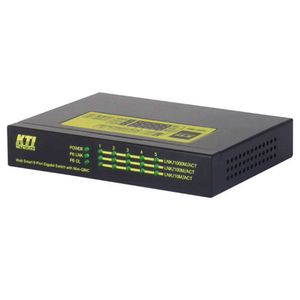 KTI Networks KGD-600 Ver. C Managed Gigabit Ethernet Switch | 5 Poorts | 1x SFP Slot