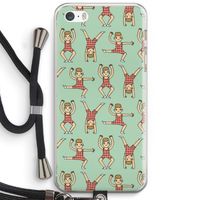 Gymboys: iPhone 5 / 5S / SE Transparant Hoesje met koord