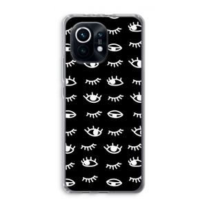 Eye pattern #3: Xiaomi Mi 11 Transparant Hoesje