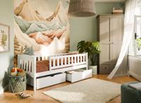 OP=OP Kajuitbed met Lade Gino - 90 x 200 Wit