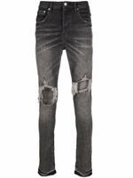 Purple Brand jean slim à taille basse - Gris - thumbnail