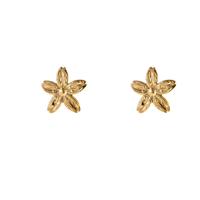 Day&Eve Oorbellen Flower Stud | Goud
