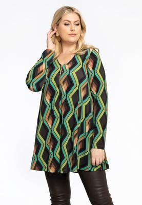 Yoek Tuniek Swing met rits GATSBY | Bruin | Maat 58/60