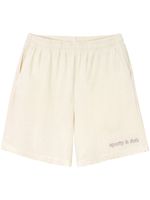 Sporty & Rich short en coton à logo brodé - Blanc