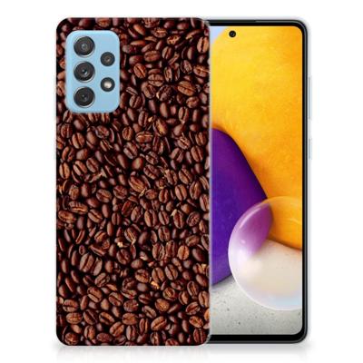 Samsung Galaxy A72 | Siliconen Case | Koffiebonen