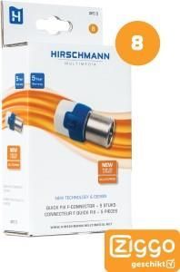 Hirschmann 695021145 coaxconnector 5 stuk(s)