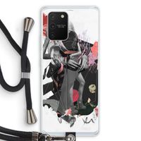 Dissimulation du réel: Samsung Galaxy S10 Lite Transparant Hoesje met koord