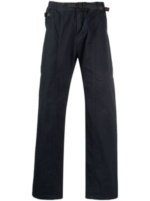 Gramicci pantalon droit à taille ceinturée - Bleu