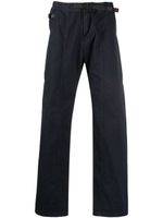 Gramicci pantalon droit à taille ceinturée - Bleu