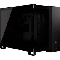 PC-behuizing - CORSAIR - 2500X gehard glas Micro ATX dubbele kamer - zwart